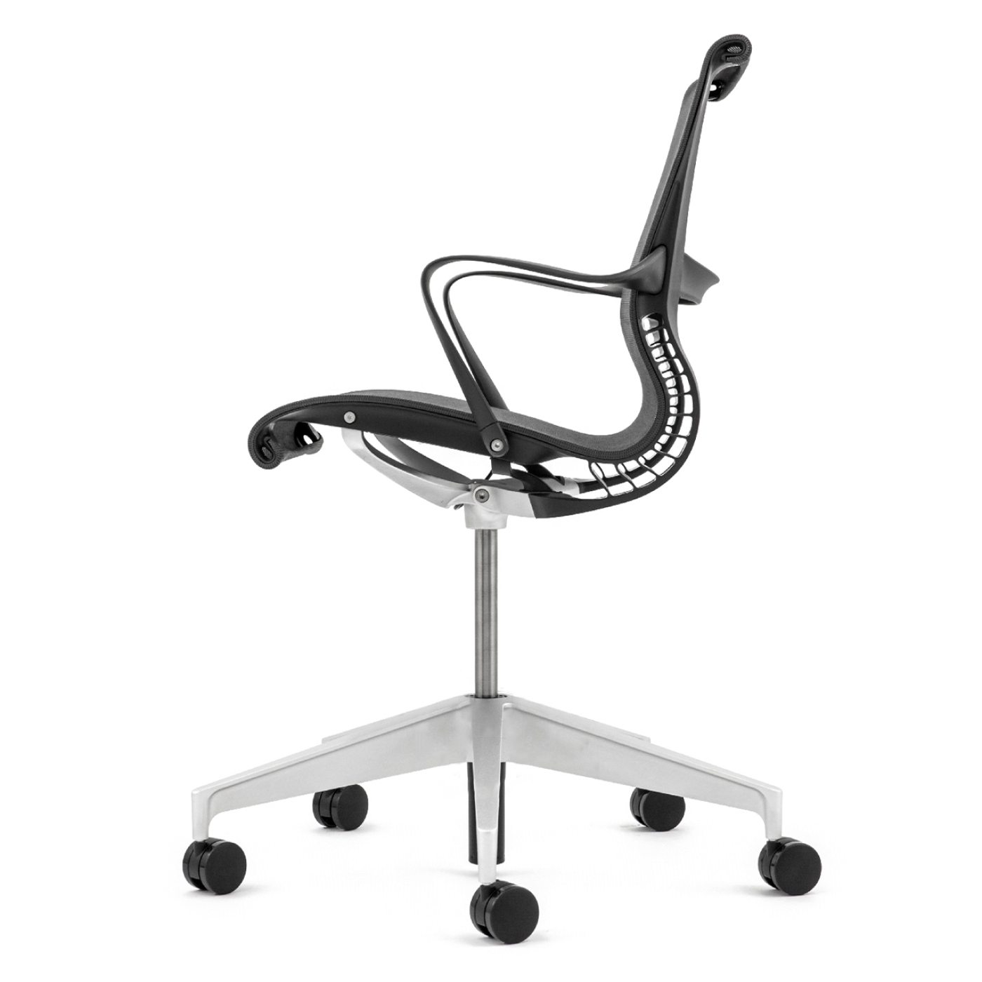 Herman Miller Setu Graphite kontorstol Best pris på Herman Miller Setu Kontorstol Kontorstoler